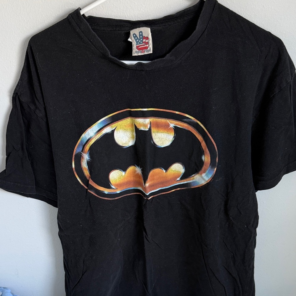 BATMAN VINTAGE Black Tee with Graphic